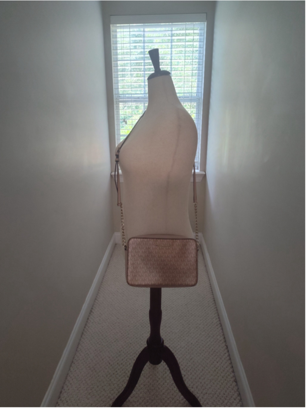 Women's Michael Kors Crossbody Bag One Size Gold Beige